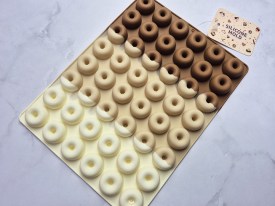 Molde silicona 48 mini donas